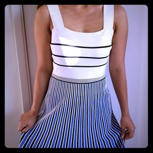 IVORY BAJA BLUE/ NEW NAVY Yasmin Dvf